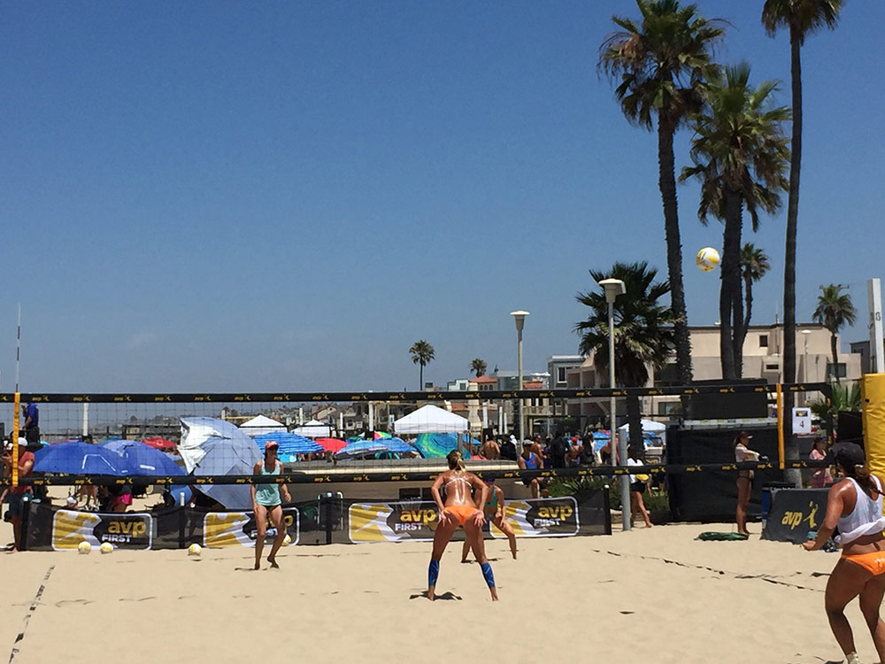 Men's beach volleyball
