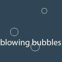 Blowingbubbles